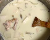 豆乳味噌仕立ての和風根菜シチュー作り方5写真