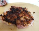 鶏もも肉のもろみ焼き作り方1写真