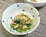 ほうれん草の味噌ナッツごま和え作り方8写真