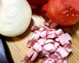 あったまる〜水餃子いりトマトスープ作り方1写真