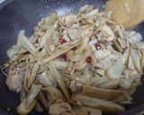 鶏塩きんぴら作り方4写真