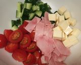 簡単!コロコロサラダ作り方1写真