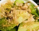 ブロッコリーの茎の塩ゆで●かつお節添え作り方3写真