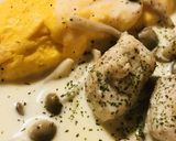 ヨーグルトオムレツ＆クリームソース作り方2写真
