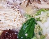 昆布だしと白味噌のあったかヘルシー鍋作り方5写真