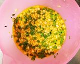 小ネギと天かすの卵焼き作り方1写真