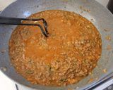 野菜多めなんちゃって煮込みハンバーグ丼作り方3写真