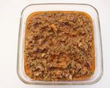 野菜多めなんちゃって煮込みハンバーグ丼作り方4写真