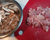 椎茸の出しが効いた✨鶏ごぼうご飯作り方2写真