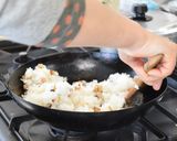 天ぷら入りお結び作り方3写真