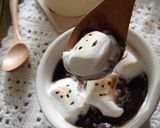 ぜんざいアレンジ！焼きマシュマロぜんざい作り方5写真