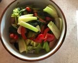 納豆となんでも野菜たっぷり丼作り方2写真