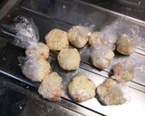 ほぼ玉ねぎとカニカマ皮なし焼売作り方5写真
