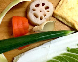 野菜の皮で料亭の味！冬野菜の沢煮椀作り方1写真