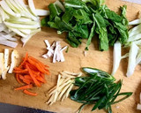 野菜の皮で料亭の味！冬野菜の沢煮椀作り方2写真