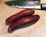 簡単 おやつ★おさつチップス作り方1写真