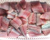 小鯖の唐揚げを酸っぱ辛く味付け！作り方1写真