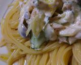 か～んたん、和風ツナサラダパスタ作り方6写真