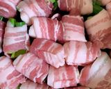 簡単シンプルな甘酢白ネギ肉巻き作り方4写真