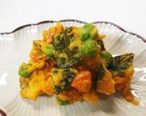 レンジで簡単かぼちゃのサラダ♪子供大好き作り方7写真