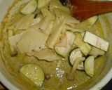 筍たっぷり入ったグリーンカレー作り方4写真