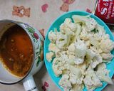下茹で無し‼️カリフラワーのカレーピクルス作り方1写真