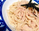 本格簡単たらこクリームパスタ作り方6写真