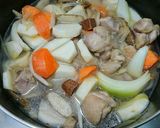 とり肉の根菜シチュー作り方7写真