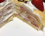 誕生日にいちごのミルクレープ作り方14写真