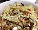 納豆キャベツ 又は 納豆キャベツ豆腐作り方5写真