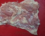 ごぼうの鶏もも肉巻き作り方1写真