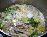 簡単！うどん☆野菜たっぷりあごダシ風味作り方2写真