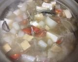 冬野菜たっぷりでけんちん汁たぬき蕎麦作り方4写真