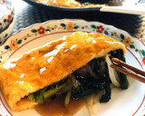 簡単中華☆牡蠣のとん平焼き風あんかけ作り方8写真