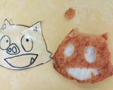 干支キャラ弁☆かいけつゾロリ ノシシ作り方3写真
