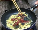 男が惚れる料理･さきいかの和風パスタ♡ﾞ作り方6写真