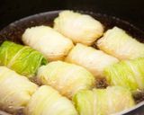 和風だしのロール白菜⁂お正月のお餅いり作り方6写真