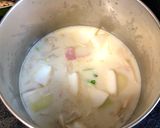 スープジャーで♪かぶの優味ミルクスープ♡作り方9写真