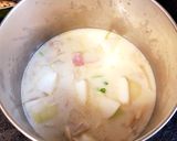 スープジャーで♪かぶの優味ミルクスープ♡作り方10写真