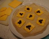カリカリッ♫スライスチーズdeクラッカー作り方1写真