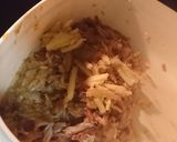 塩サバ味噌そぼろお結び作り方2写真