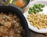 カレー(チキン(ラーメン)ライス)炒飯作り方3写真