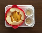 簡単！ブリュレ用♡レンジでりんごを煮る作り方1写真