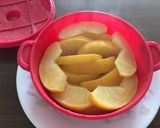 簡単！ブリュレ用♡レンジでりんごを煮る作り方4写真