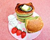 餅っと！フワッと！厚焼き抹茶パンケーキ作り方10写真