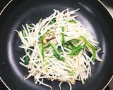 もやしの青椒肉絲風作り方4写真