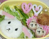 ■キャラ弁♪シュガーバニース（シロウサ）作り方2写真