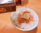 【最後の一滴】鮭フレーク魚醤バターごはん作り方3写真