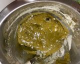 お正月の黒豆で！抹茶シフォン作り方4写真