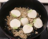 かぶと鶏ひき肉のクリーム煮作り方2写真